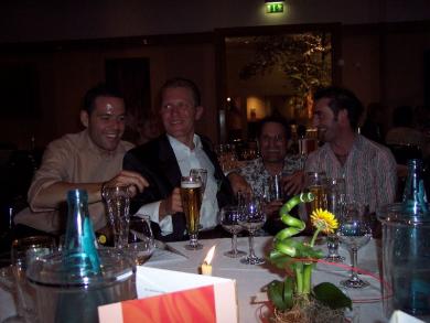Sven, "Heppe", "Oschi" und Guido